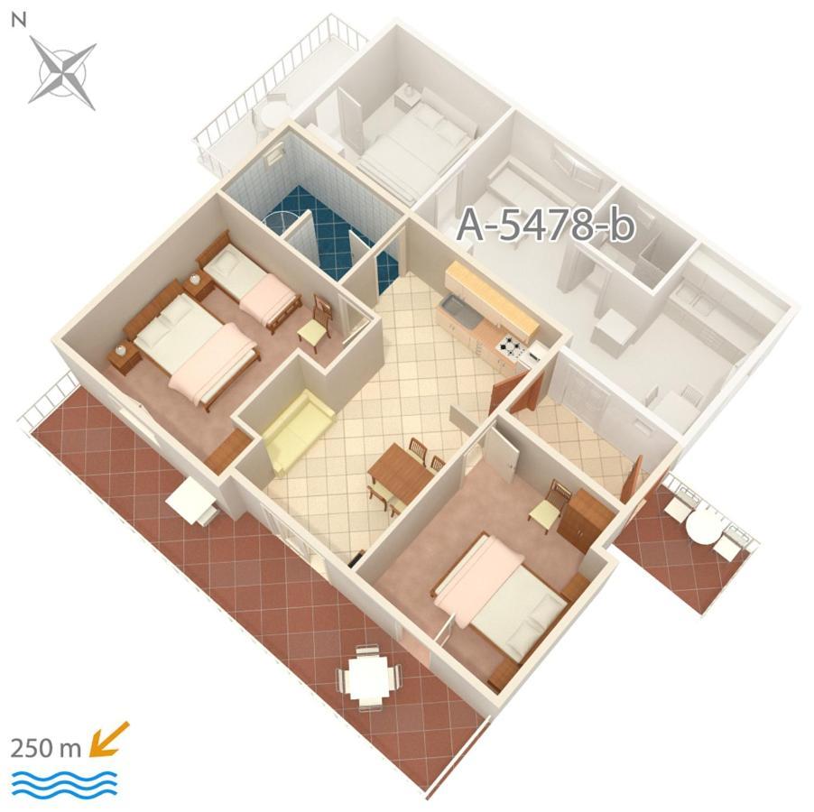 Apartments With A Parking Space Crikvenica - 5478 外观 照片